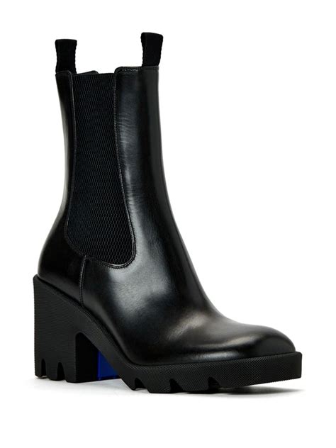 burberry chelsea stiefel|Leather Stride Chelsea Boots .